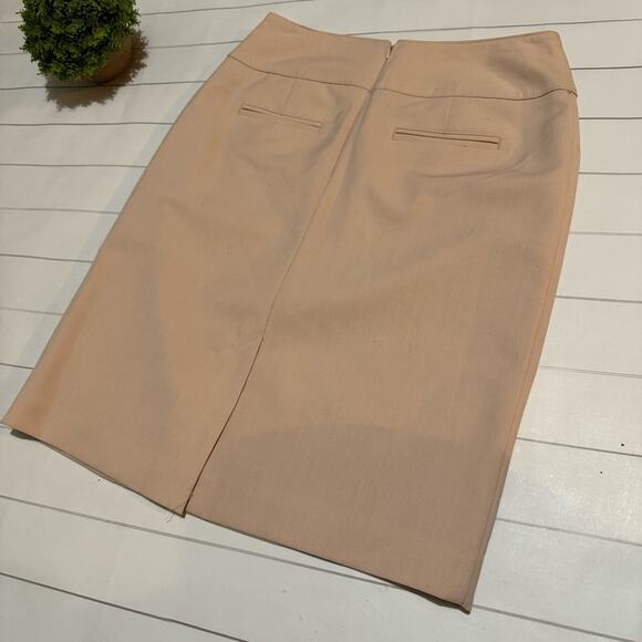 Worthington Light Pink Ling Modest‎ Classic Office Pencil Skirt Women’s Size 4 - Picture 2 of 5